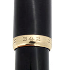 CIRCA 1956 MONTBLANC 342 FOUNTAIN PEN M to BB+ SEMI-FLEX OBLIQUE NIB RESTORED OFFERED BY ANTIQUE DIGGER
