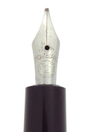 CIRCA 1956 MONTBLANC 342 FOUNTAIN PEN M to BB+ SEMI-FLEX OBLIQUE NIB RESTORED OFFERED BY ANTIQUE DIGGER