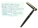 CIRCA 1980 MONTBLANC CLASSIC FOUNTAIN PEN 14C EXTRA FINE NIB RESTORED OFFERED BY ANTIQUE DIGGER