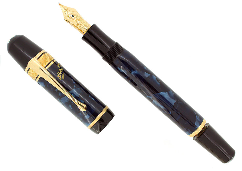 1998 MONTBLANC EDGAR ALLAN POE LIMITED EDITION MEISTERSTUCK FOUNTAIN PEN W/BOXES OFFERED BY ANTIQUE DIGGER
