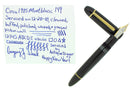 VINTAGE MONTBLANC MEISTERSTUCK N°149 FOUNTAIN PEN 14K 585 NIB GERMANY RESTORED