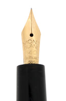 C1968 MONTBLANC MONTE ROSA HEXAGONAL FOUNTAIN PEN 14C F-BB NIB RESTORED OFFERED BY ANTIQUE DIGGER