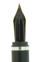 CIRCA 1990 MONTBLANC NOBLESSE TYPE IV RED MARBLED LACQUER 18K NIB FOUNTAIN PEN OFFERED BY ANTIQUE DIGGER