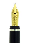 CIRCA 1990 MONTBLANC NOBLESSE TYPE IV RED MARBLED LACQUER 18K NIB FOUNTAIN PEN OFFERED BY ANTIQUE DIGGER