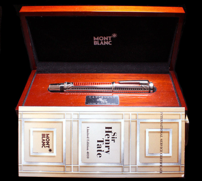 FACTORY SEALED 2006 MONTBLANC PATRON OF THE ARTS SIR HENRY TATE LIMITED EDITION FOUNTAIN PEN OFFERED BY ANTIQUE DIGGER