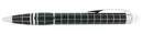 MONTBLANC STARWALKER PLATINUM PLATED & RUBBER BALLPOINT PEN