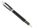 MONTBLANC STARWALKER PLATINUM TRIM 14K NIB FOUNTAIN PEN NEVER INKED NEW IN BOX OFFERED BY ANTIQUE DIGGER