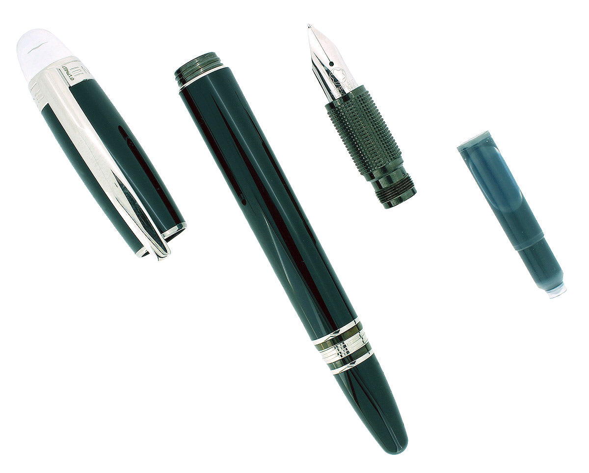 MONTBLANC STARWALKER PLATINUM TRIM 14K NIB FOUNTAIN PEN NEVER INKED NE