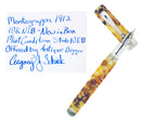 MONTEGRAPPA HARMONY BASSANO PARCHMENT STERLING TRIM FOUNTAIN PEN NEW IN BOX OFFERED BY ANTIQUE DIGGER