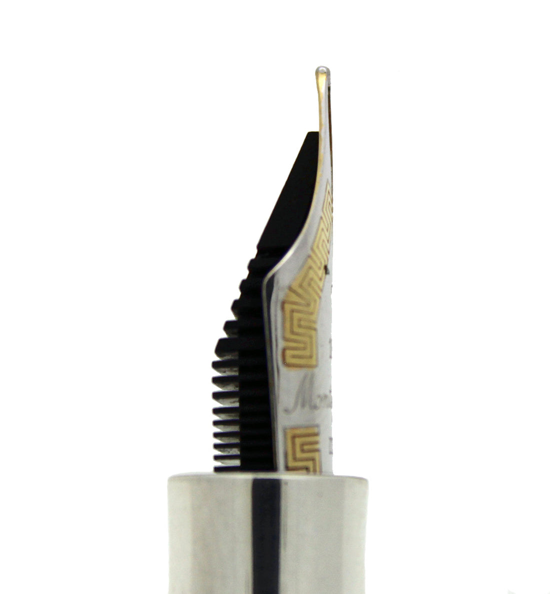 MONTEGRAPPA HARMONY BASSANO PARCHMENT STERLING TRIM FOUNTAIN PEN