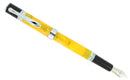 MONTEVERDE JEWELRIA CANDY YELLOW FOUNTAIN PEN NEW IN BOX NEVER INKED MINT CONDITION OFFERED BY ANTIQUE DIGGER