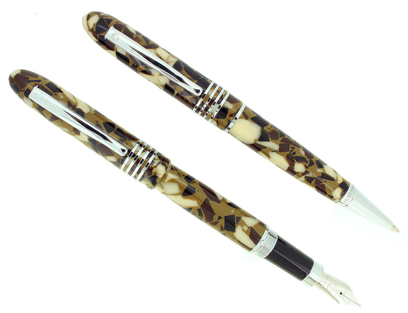 MONTEVERDE MT. KILIMANJARO FOUNTAIN PEN & BALLPOINT NEW IN BOX NEVER INKED OFFERED BY ANTIQUE DIGGER