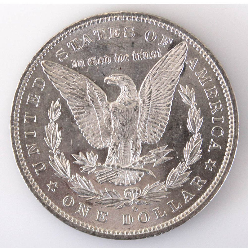 1883-O Morgan Silver Dollar (reverse) from AntiqueDigger.com