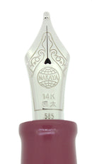 NAKAYA PORTABLE WRITER AWAI MURASAKI-IRO XB NIB FOUNTAIN PEN MINT NEVER INKED OFFERED BY ANTIQUE DIGGER