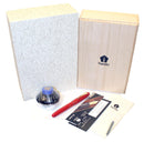 NAMIKI YUKARI ROYALE VERMILION URUSHI 18K BROAD NIB FOUNTAIN PEN NEVER INKED W/BOXES & LITERATURE OFFERED BY ANTIQUE DIGGER