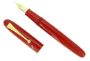 NAMIKI YUKARI ROYALE VERMILION URUSHI 18K BROAD NIB FOUNTAIN PEN NEVER INKED W/BOXES & LITERATURE OFFERED BY ANTIQUE DIGGER