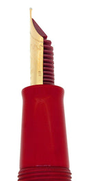 NAMIKI YUKARI ROYALE VERMILION URUSHI 18K BROAD NIB FOUNTAIN PEN NEVER INKED W/BOXES & LITERATURE OFFERED BY ANTIQUE DIGGER