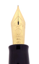 NAMIKI YUKARI ROYALE LACQUER BLACK URUSHI 18K MED NIB FOUNTAIN PEN NEVER INKED W/BOXES & LITERATURE OFFERED BY ANTIQUE DIGGER