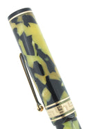 1930s WAHL EVERSHARP GOLD SEAL OVERSIZE DECO BAND FOUNTAIN PEN SET RESTORED OFFERED BY ANTIQUE DIGGER