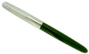 1952 PARKER 51 FOREST GREEN AEROMETRIC FOUNTAIN PEN MEDIUM NIB RESTORED OFFERED BY ANTIQUE DIGGER