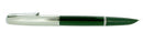 1952 PARKER 51 FOREST GREEN AEROMETRIC FOUNTAIN PEN MEDIUM NIB RESTORED OFFERED BY ANTIQUE DIGGER