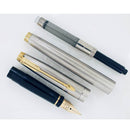PARKER 75 GRAIN D'ORGE FOUNTAIN PEN WITH 18K GOLD MEDIUM NIB