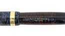 1941 PARKER VACUMATIC DOUBLE JEWEL AZURE PEARL FOUNTAIN PEN FLEX NIB RESTORED OFFERED BY ANTIQUE DIGGER
