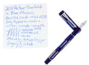 2011 PARKER DUOFOLD INTERNATIONAL BLUE MOSAIC FOUNTAIN PEN 18K NIB NEW IN BOX OFFERED BY ANTIQUE DIGGER