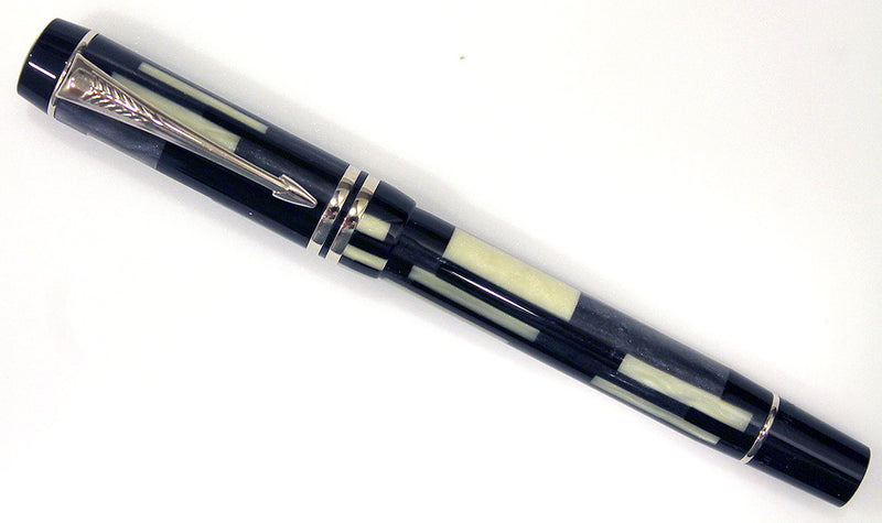 Parker Duofold International Black Mosaic Fountain Pen