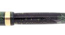 1939 PARKER SENIOR MAXIMA VACUMATIC FOUNTAIN PEN IN EMERALD PEARL CELLULOID STUB NIB RESTORED OFFERED BY ANTIQUE DIGGER