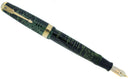 1939 PARKER SENIOR MAXIMA VACUMATIC FOUNTAIN PEN IN EMERALD PEARL CELLULOID STUB NIB RESTORED OFFERED BY ANTIQUE DIGGER