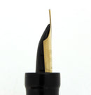 CIRCA 1927 PARKER SENIOR DUOFOLD BLUE ON BLUE LAPIS FOUNTAIN PEN F - BBB FLEX NIB OFFERED BY ANTIQUE DIGGER