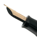 1941 PARKER VACUMATIC DOUBLE JEWEL GOLDEN PEARL CELLULOID FOUNTAIN PEN IN RESTORED CONDITION OFFERED BY ANTIQUE DIGGER