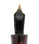 1937 PARKER BURGUNDY PEARL DOUBLE JEWEL VACUMATIC STANDARD SIZE FOUNTAIN PEN IN RESTORED CONDITION OFFERED BY ANTIQUE DIGGER