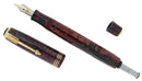 1937 PARKER BURGUNDY PEARL DOUBLE JEWEL VACUMATIC STANDARD SIZE FOUNTAIN PEN IN RESTORED CONDITION OFFERED BY ANTIQUE DIGGER