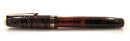 RESTORED CIRCA 1933-1938 FIRST GENERATION PARKER BURGUNDY PEARL DOUBLE JEWEL VACUMATIC STANDARD SIZE FOUNTAIN PEN