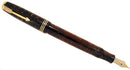 RESTORED CIRCA 1933-1938 FIRST GENERATION PARKER BURGUNDY PEARL DOUBLE JEWEL VACUMATIC STANDARD SIZE FOUNTAIN PEN