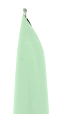 C1956 PARKER 41 PALE GREEN BROAD NIB FOUNTAIN PEN NEW OLD STOCK STICKERED MINT OFFERED BY ANTIQUE DIGGER