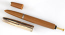 1945 PARKER 51 DOUBLE JEWEL FOUNTAIN PEN IN BUCKSKIN BEIGE RESTORED