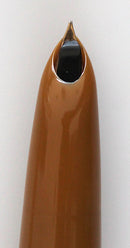 1945 PARKER 51 DOUBLE JEWEL FOUNTAIN PEN IN BUCKSKIN BEIGE RESTORED