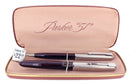 1951 PARKER 51 AEROMETRIC BURGUNDY FOUNTAIN PEN & PENCIL STICKERED MINT OFFERED BY ANTIQUE DIGGER