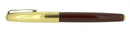 RESTORED 1941 PARKER 51 DOUBLE JEWEL FIRST YEAR CORDOVAN BROWN FOUNTAIN PEN OFFERED BY ANTIQUE DIGGER