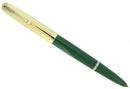1947 PARKER 51 DOUBLE JEWEL NASSAU GREEN FOUNTAIN PEN RESTORED OFFERED BY ANTIQUE DIGGER