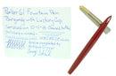 VINTAGE PARKER 61 CLASSIC RED WITH LUSTRALOY CAP RESTORED OFFERED BY ANTIQUE DIGGER