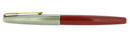 VINTAGE PARKER 61 CLASSIC RED WITH LUSTRALOY CAP RESTORED OFFERED BY ANTIQUE DIGGER