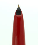 VINTAGE PARKER 61 CLASSIC RED WITH LUSTRALOY CAP RESTORED OFFERED BY ANTIQUE DIGGER