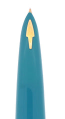 CIRCA 1959 PARKER 61 HERITAGE CAPTURQUOISE FOUNTAIN PEN NOS MINT IN BOX OFFERED BY ANTIQUE DIGGER