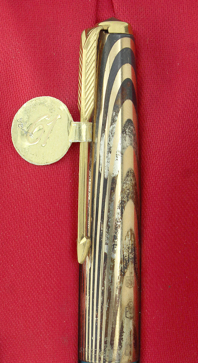 CIRCA 1959 PARKER 61 HERITAGE CAPTURQUOISE FOUNTAIN PEN NOS MINT IN BOX OFFERED BY ANTIQUE DIGGER