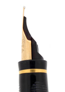 PARKER 75 GRAIN D'ORGE MODEL 18K FINE NIB FOUNTAIN PEN RESTORED OFFERED BY ANTIQUE DIGGER