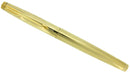 CIRCA 1973 PARKER 75 IMPERIAL FOUNTAIN PEN 22K GOLD ELECTROPLATE JUST SERVICED OFFERED BY ANTIQUE DIGGER